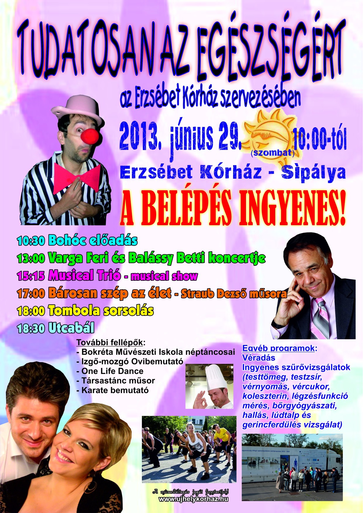 A rendezvény plakátja