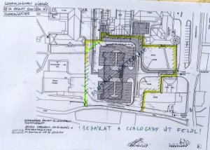 A kifitelezés tervrajza