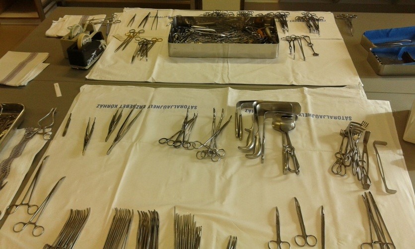 Sterilizálási folyamat